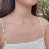 Jordelle Rose Quartz Necklace