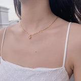 Jordelle Rose Quartz Necklace