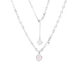 Jordelle Rose Quartz Necklace