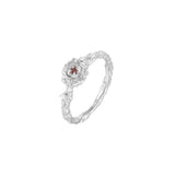 Rosé Garnet Gemstone Ring