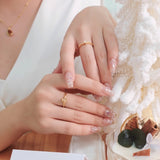 Memory Trail Moonstone Ring