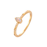 Memory Trail Moonstone Ring