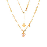 Jordelle Rose Quartz Necklace