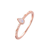 Memory Trail Moonstone Ring