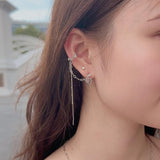 Jordelle Rose Quartz Earring