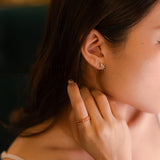 Estelle Trinket Moonstone Stud Earring
