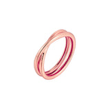 Sylvia's Unisex Men Criss-cross Ring