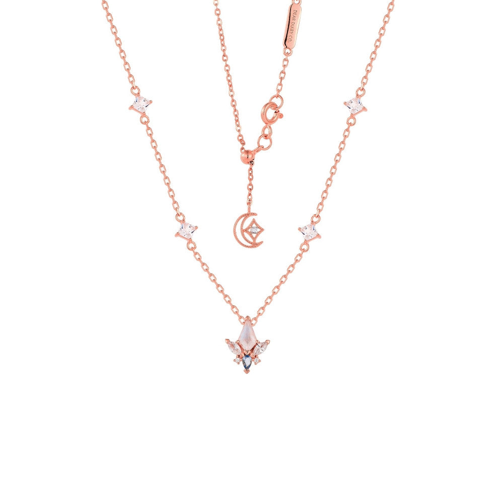 Estelle Trinket Moonstone Necklace