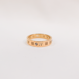Roman Timeless Couple Ring