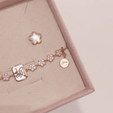 Oriental Floral Mahjong Bracelet