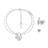 Sweetheart Lovela Locket Bracelet