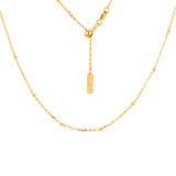 Laurel Beaded Chain Necklace