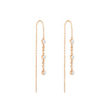 Flora Threader Earrings