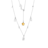 Trio Drago Citrine Necklace