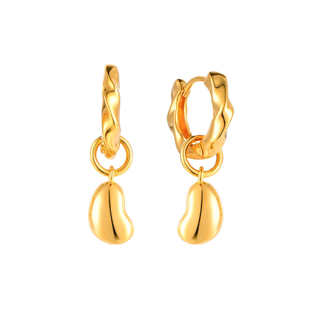 Hugbean Twisted Huggies Earring‎ ‎ ‎