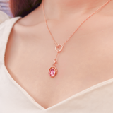 Starlit Elise Amethyst Necklace