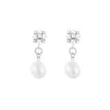 Swiftlet Drop Pearl Earrings