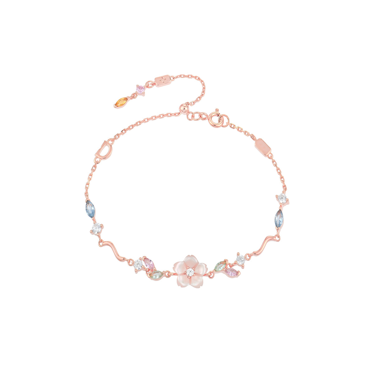 [PRE-LAUNCH PREORDER] Threaded Blossom Mother of Pearl Sakura Bracelet