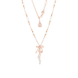 Chérie-Lien Tie Ribbon Necklace (New Edition)