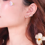Petal Tapestry 2-Way Earrings