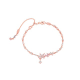 Flutter Jewel Butterfly Moonstone Tennis Bracelet