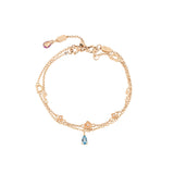Indigo Bloom 2-In-1 Topaz Bracelet
