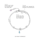 Indigo Bloom 2-In-1 Topaz Bracelet