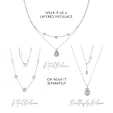 Indigo Bloom 2-In-1 Topaz Necklace