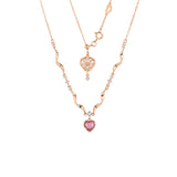 La Belle Heart Necklace