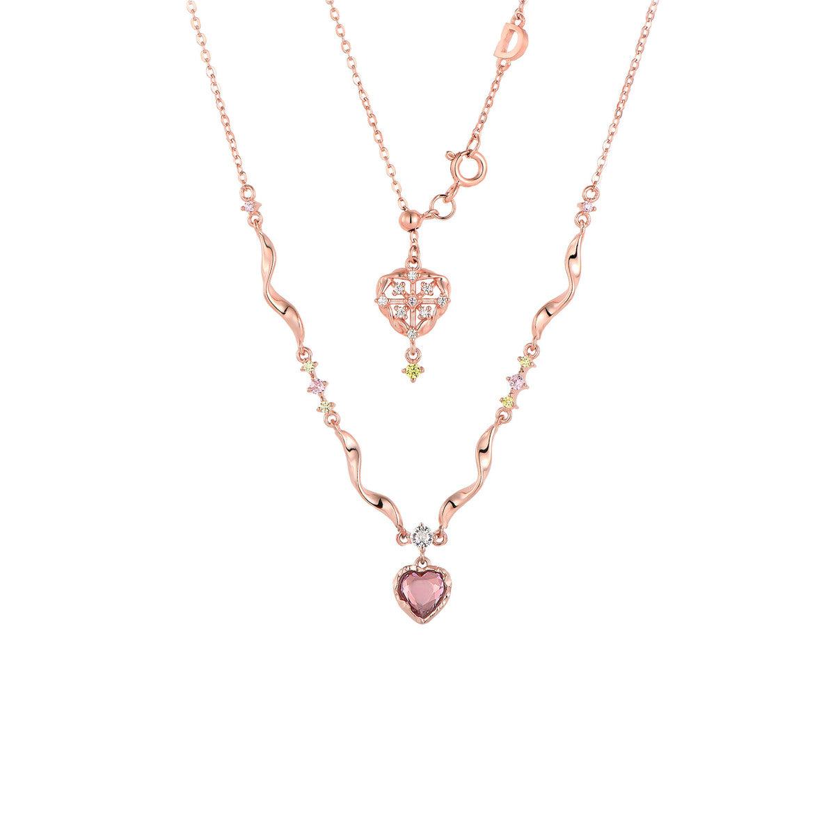 La Belle Heart Necklace