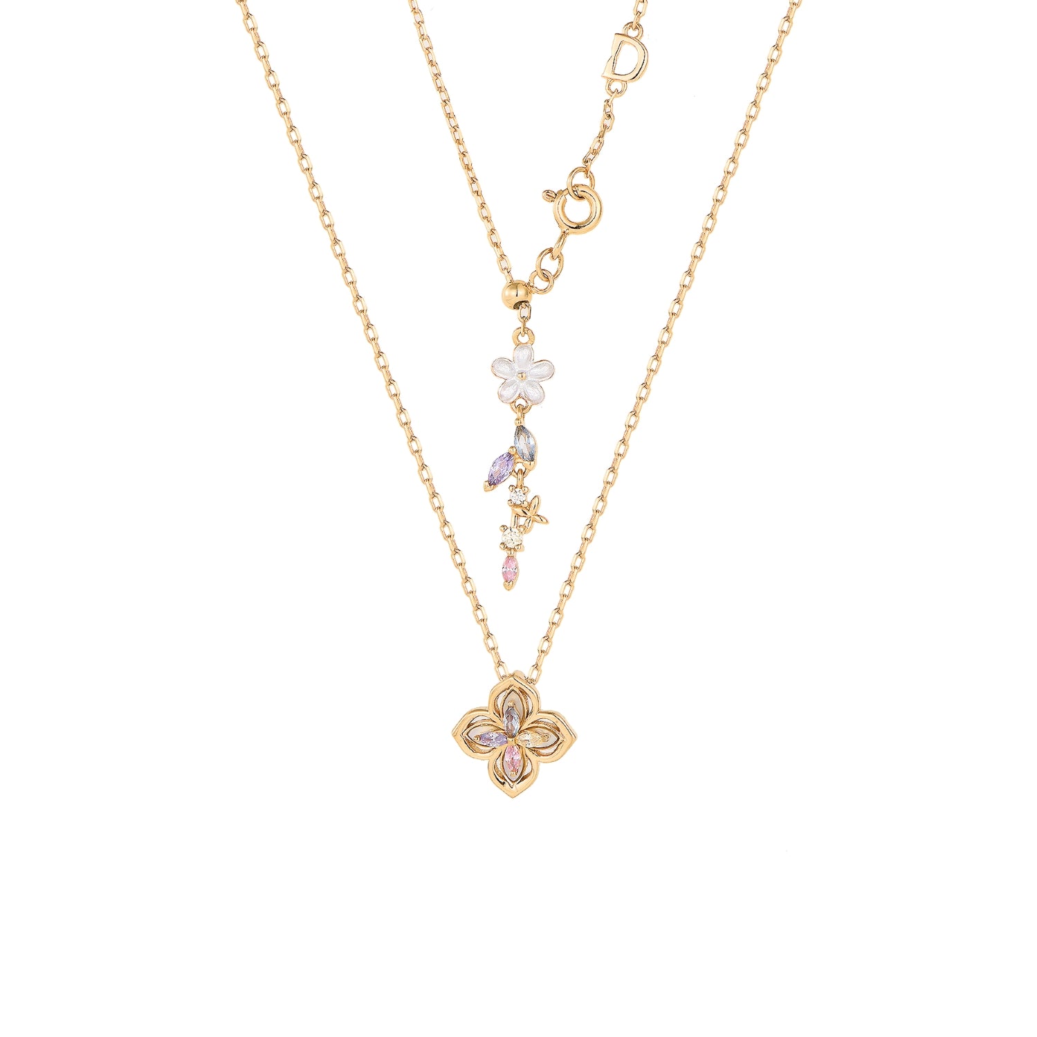 Petal Tapestry Necklace