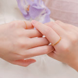 Tender Couple Chain Ring (For Her)