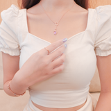 Starlit Elise Amethyst Necklace