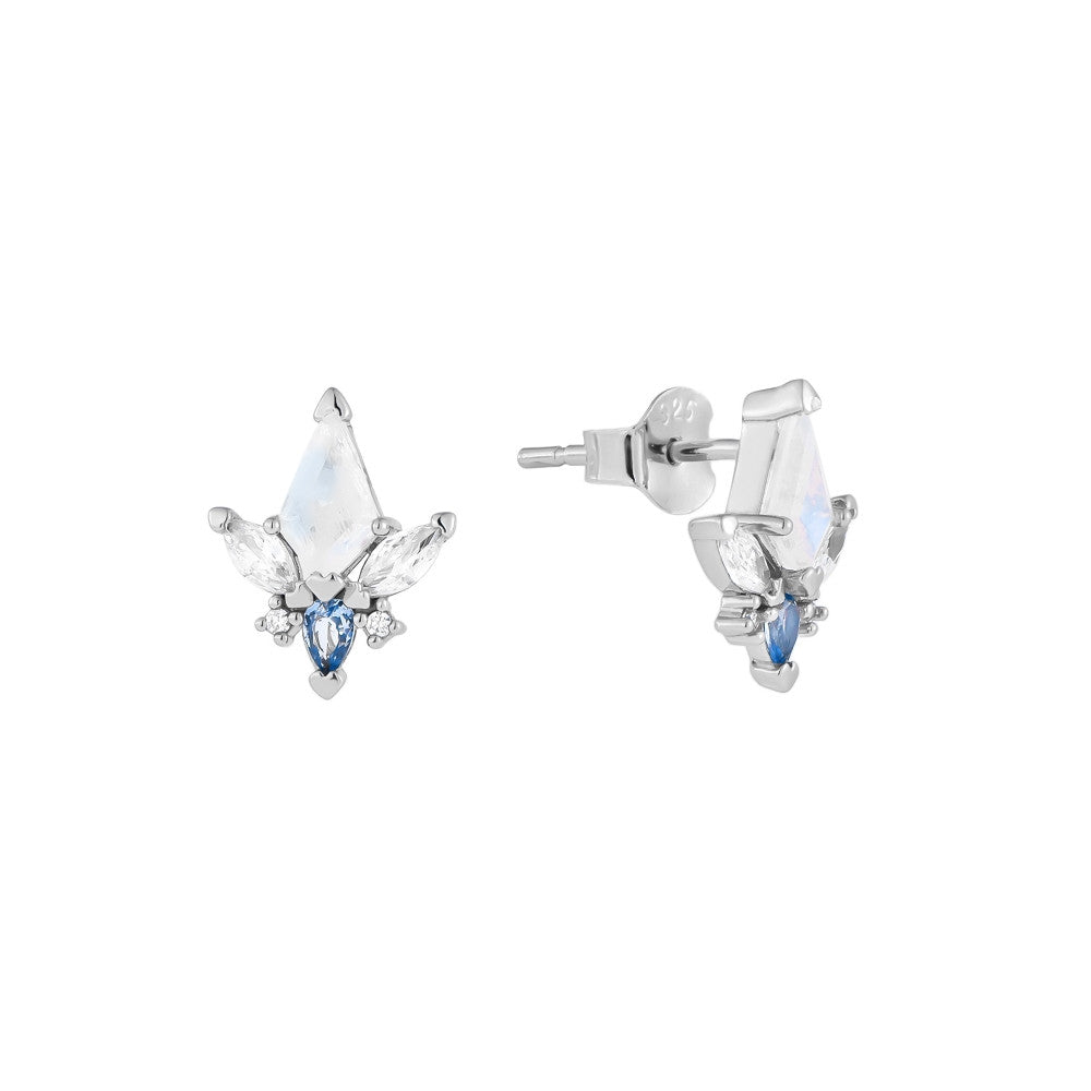 Estelle Trinket Moonstone Stud Earring – Dear Diary