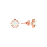 Iris Clover Opal Studs