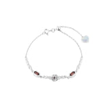 Rosé Garnet Bracelet