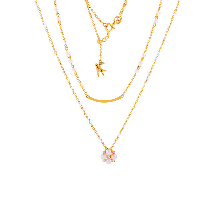 Swiftlet Home Layered Necklace